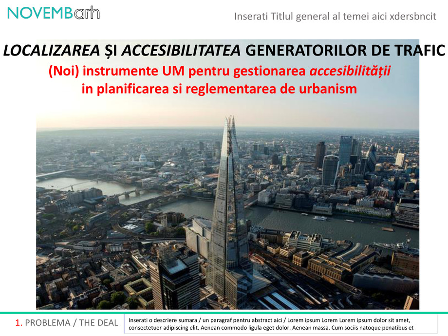 Pagina 2-Localizarea si accesibilitatea generatorilor de trafic 