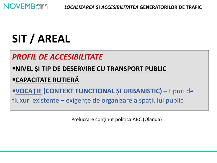 Pagina 5-Localizarea si accesibilitatea generatorilor de trafic 
