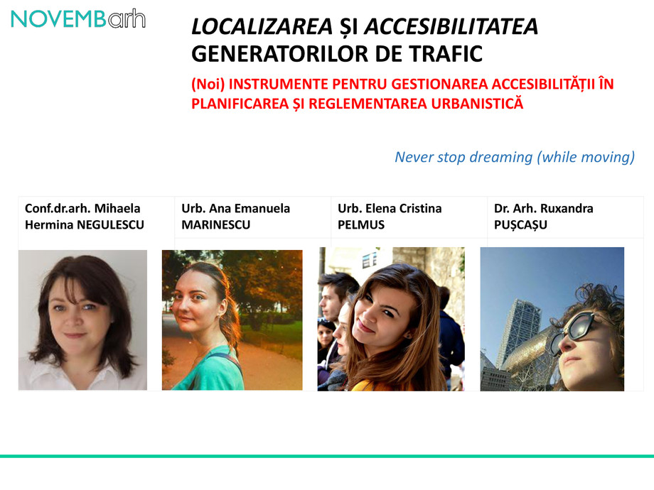 Pagina 1-Localizarea si accesibilitatea generatorilor de trafic 