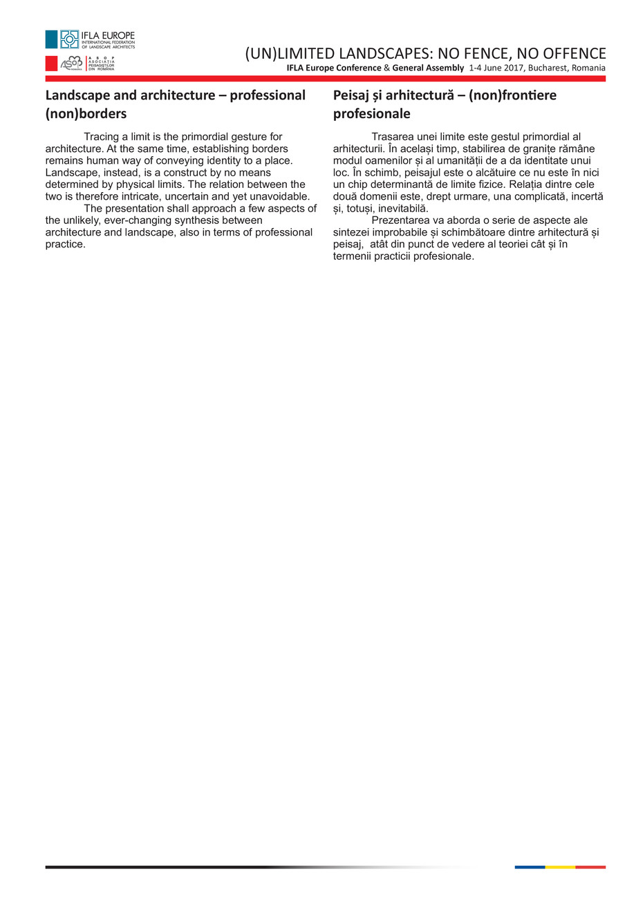 Pagina 19-Conferința IFLA Europe 2017 - Prezentare 