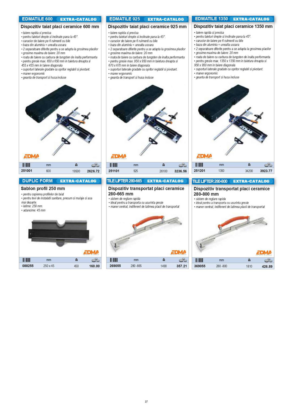 Pagina 6-CNS INDUSTRIAL 2021-2024 - Unior Tepid - Scule pentru constructii - Noutati EDMA 
