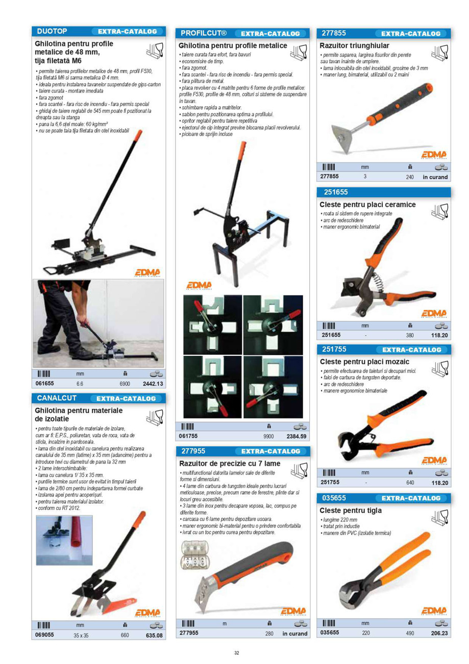 Pagina 11-CNS INDUSTRIAL 2021-2024 - Unior Tepid - Scule pentru constructii - Noutati EDMA 