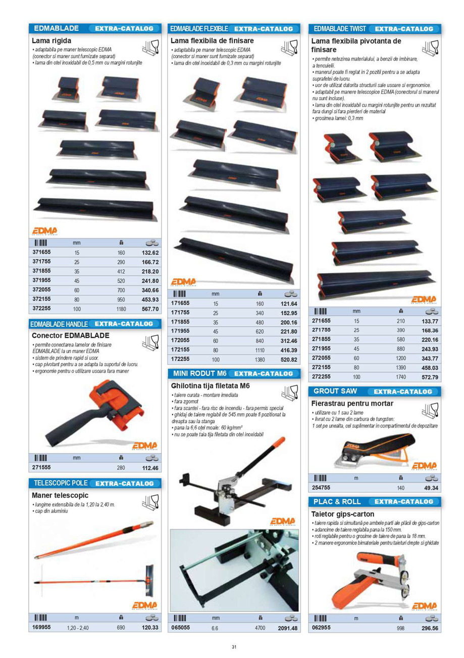 Pagina 12-CNS INDUSTRIAL 2021-2024 - Unior Tepid - Scule pentru constructii - Noutati EDMA 