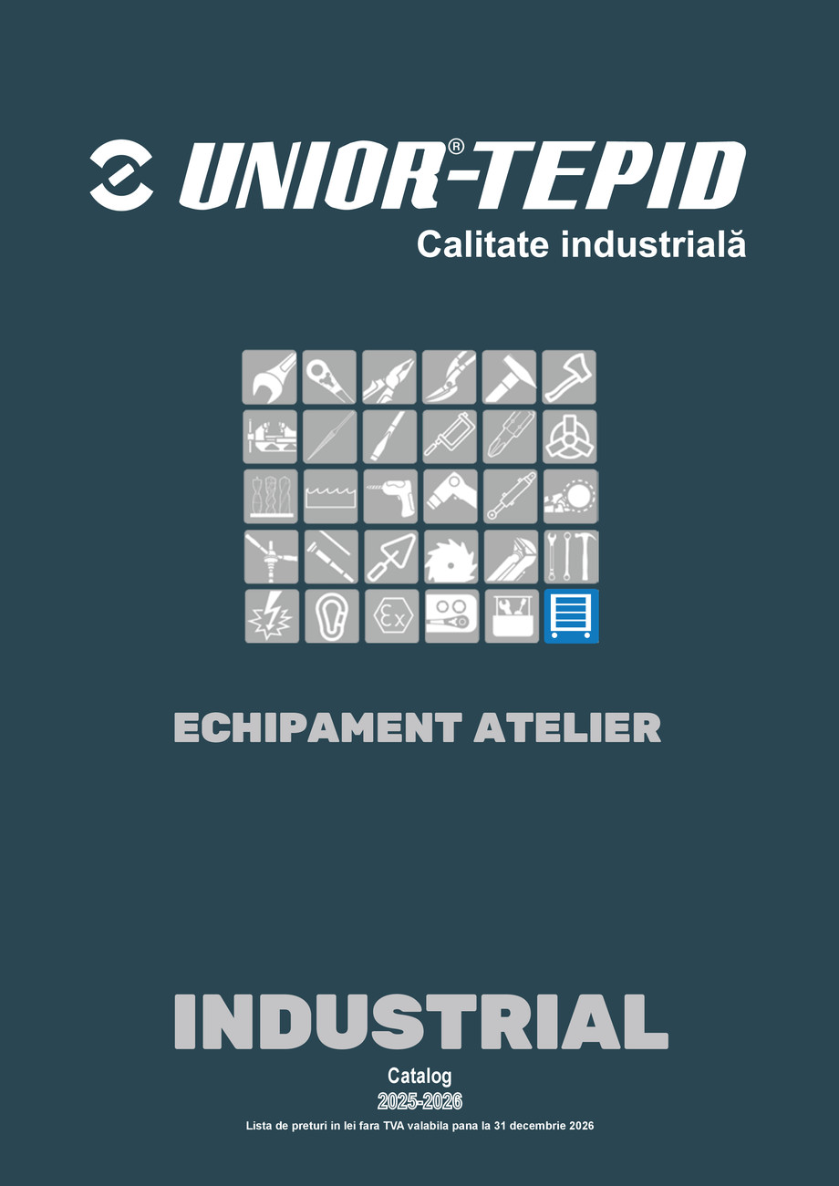 Pagina 1-Catalog industrial Unior Tepid 2025 - 2026: Echipamente atelier 