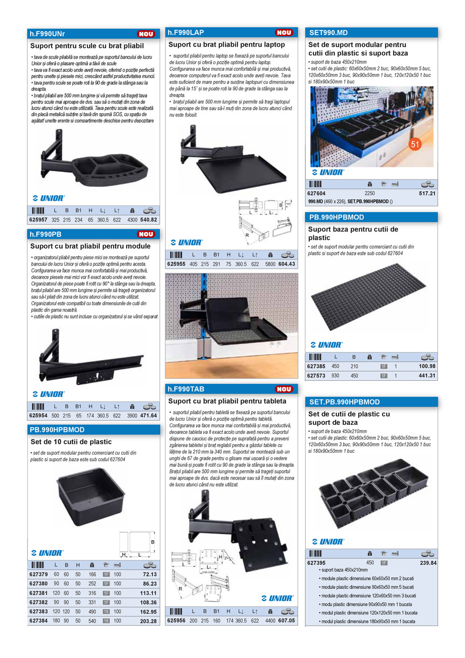 Pagina 19-Catalog industrial Unior Tepid 2025 - 2026: Echipamente atelier 