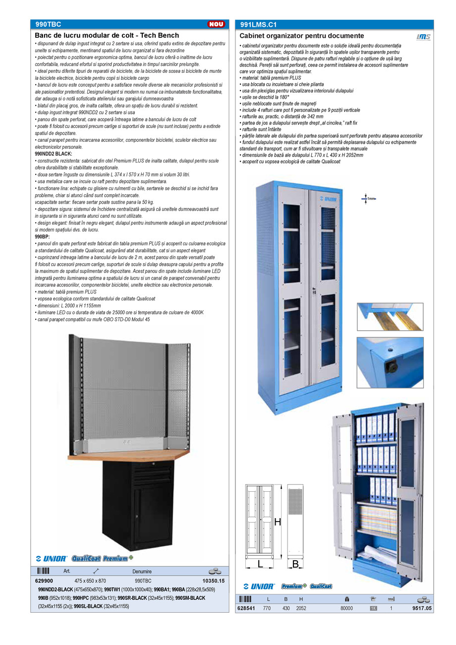 Pagina 26-Catalog industrial Unior Tepid 2025 - 2026: Echipamente atelier 