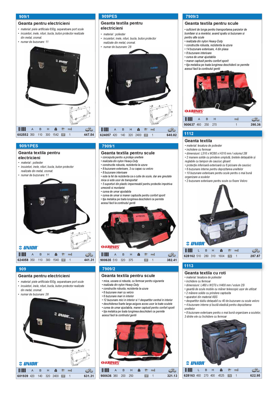 Pagina 42-Catalog industrial Unior Tepid 2025 - 2026: Echipamente atelier 