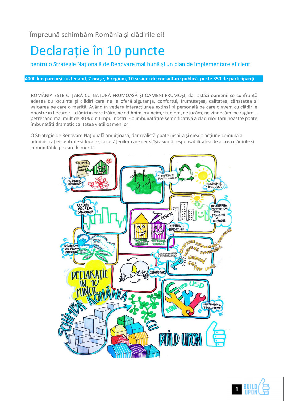 Pagina 1-Declaratie in 10 Puncte - RoGBC -  Pentru strategia nationala de renovare 