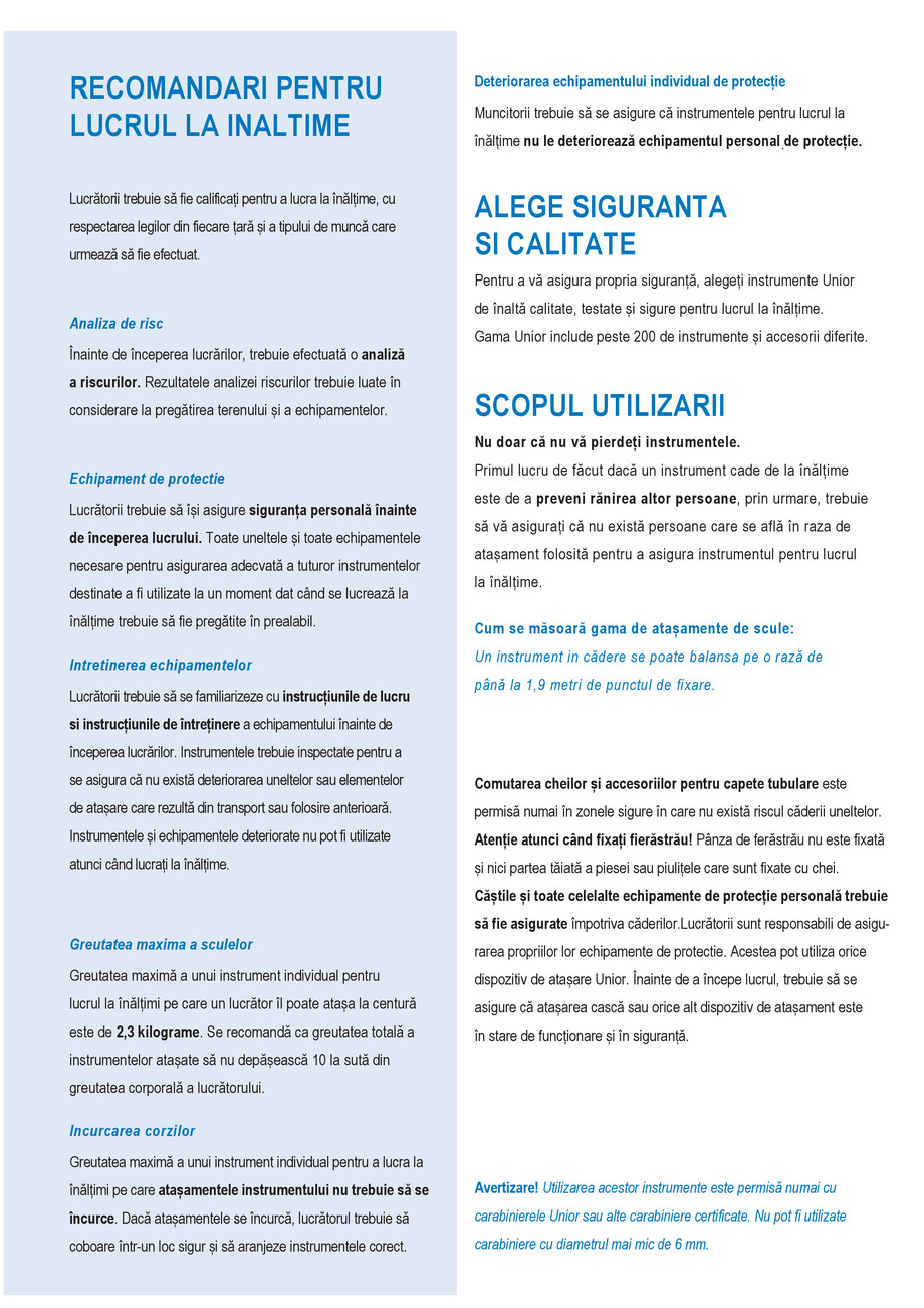 Pagina 4-Scule pentru lucrul la inaltime 