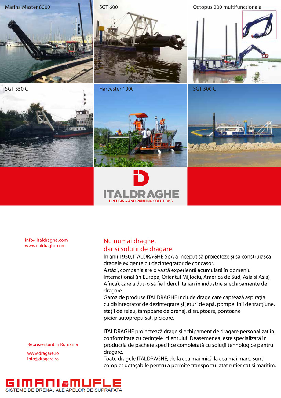 Pagina 1-Nu numai draghe, dar si solutii de dragare 