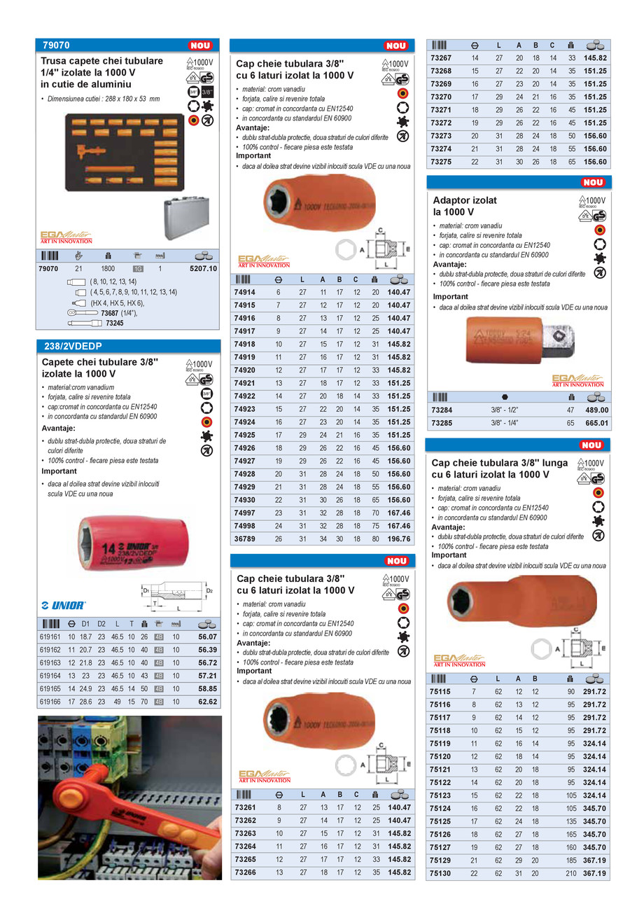 Pagina 10-Scule izolate la 1000 V 