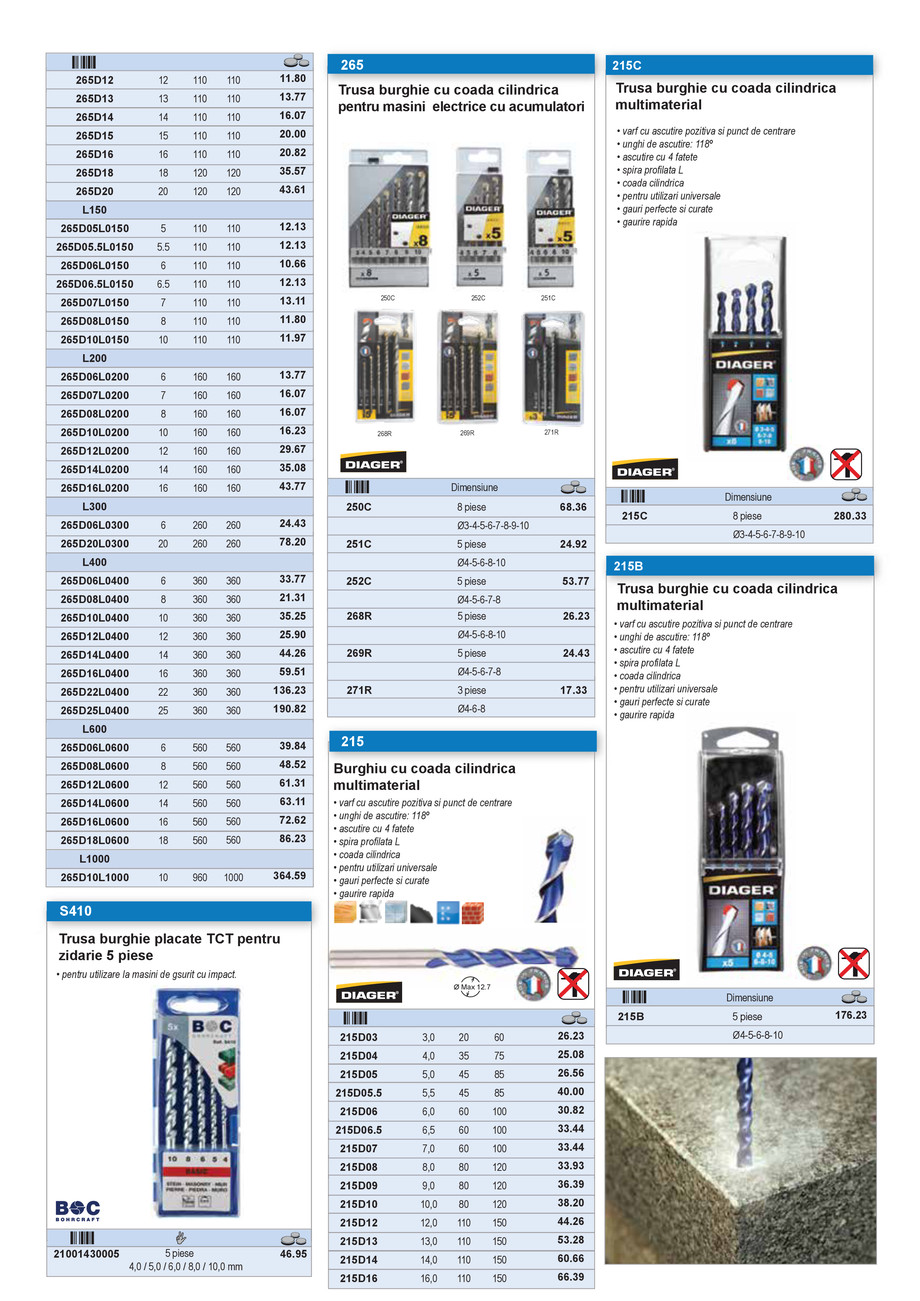 Pagina 23-CATALOG INDUSTRIAL UNIOR-TEPID 2025-2026 - SCULE PENTRU CONSTRUCTII 