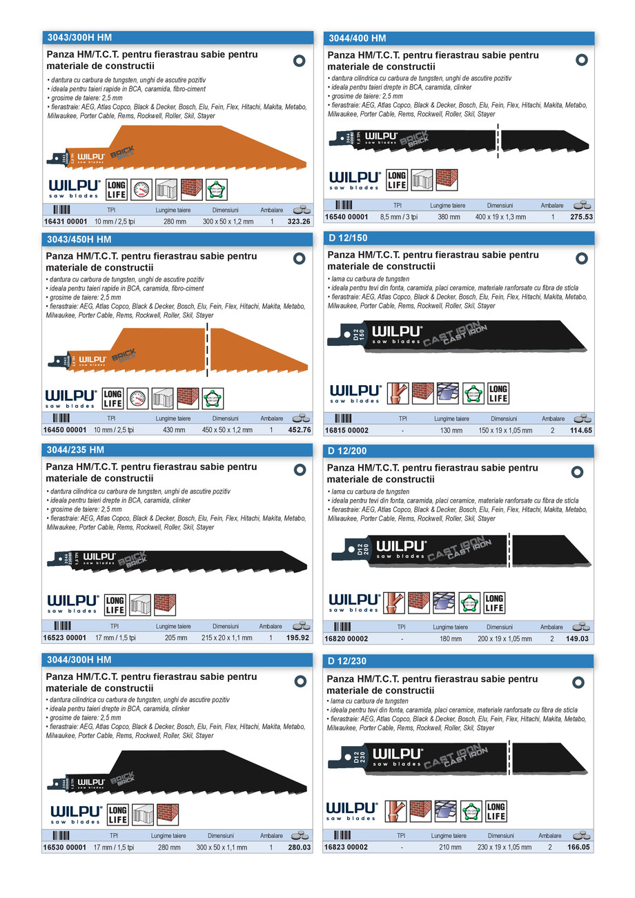 Pagina 40-CATALOG INDUSTRIAL UNIOR-TEPID 2025-2026 - SCULE PENTRU CONSTRUCTII 