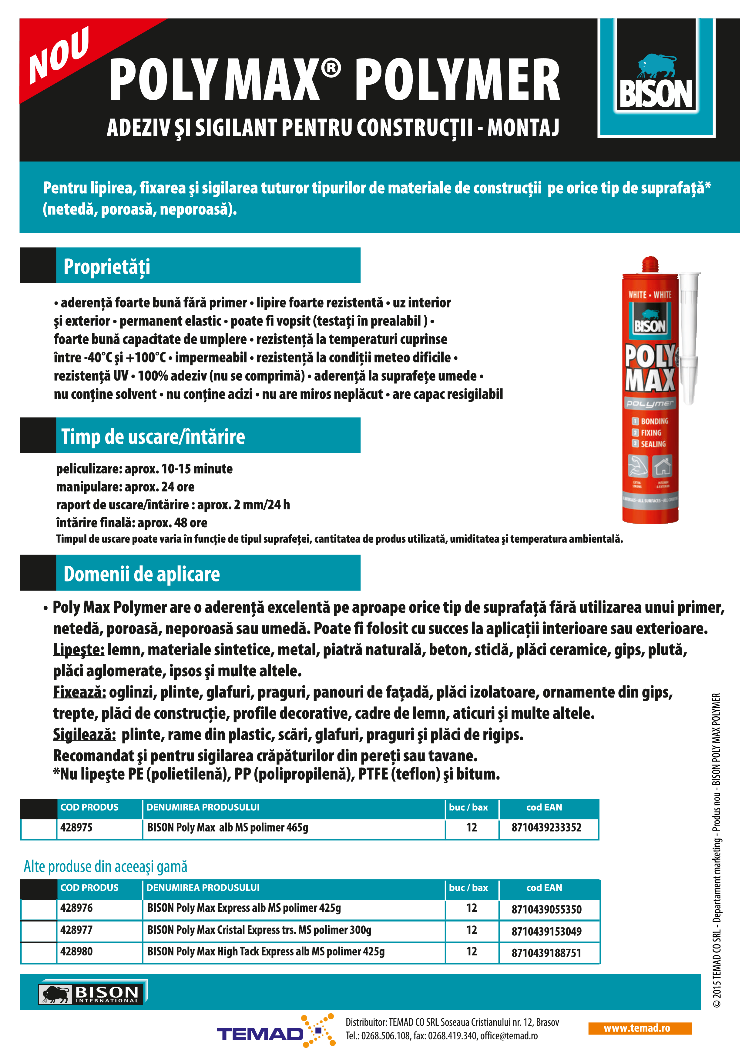 Pagina 1 - Prezentare Poly Max_Polymer 