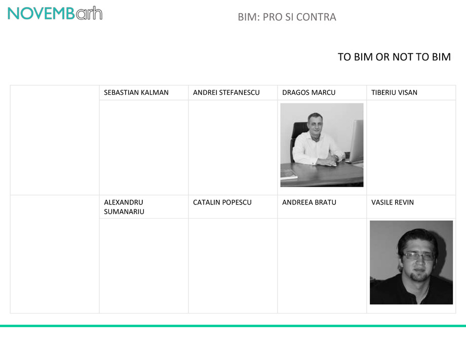 Pagina 1-BIM: pro si contra 