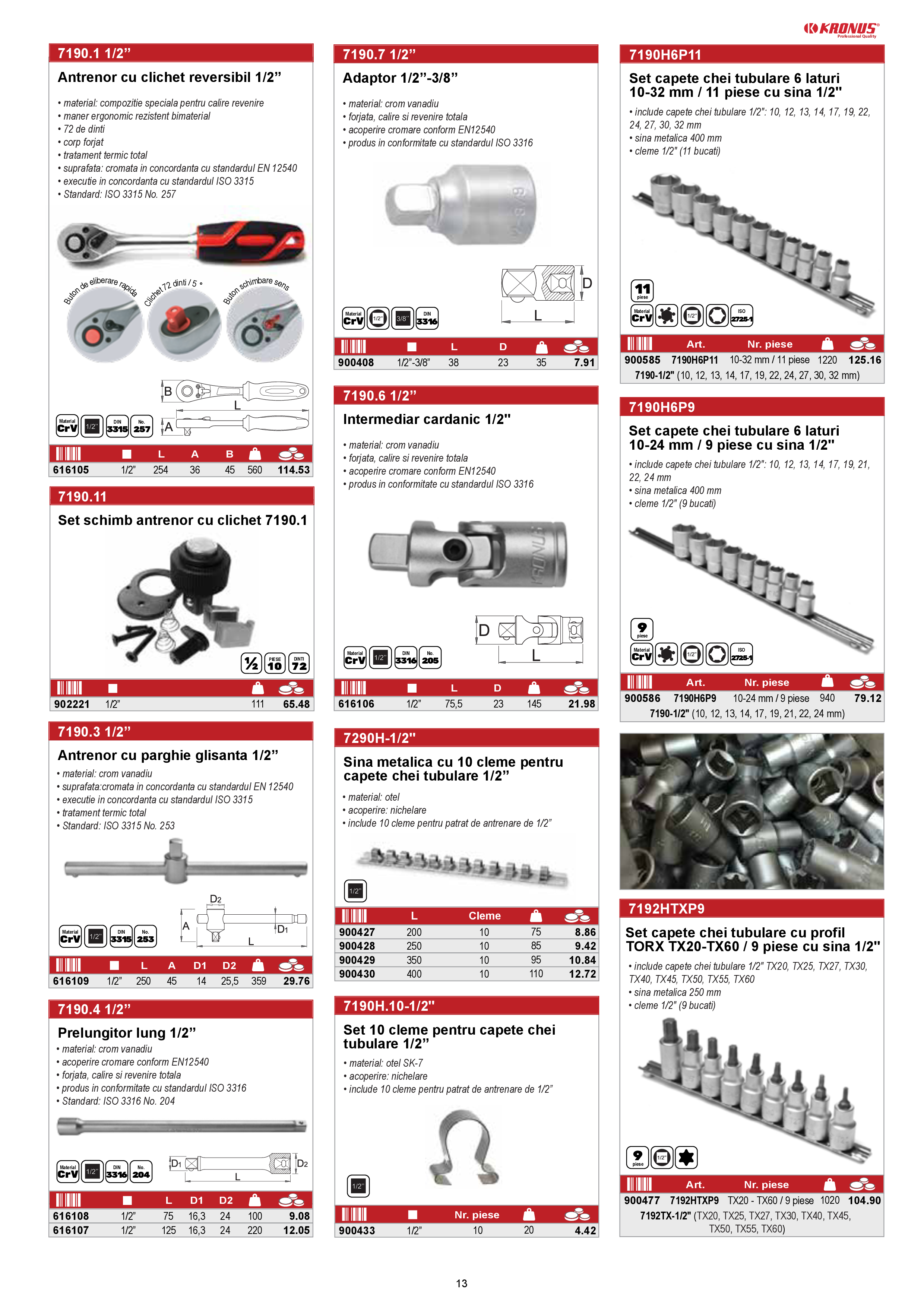 Pagina 13 - KRONUS - CATALOG NOU Editia 3 - 2023 