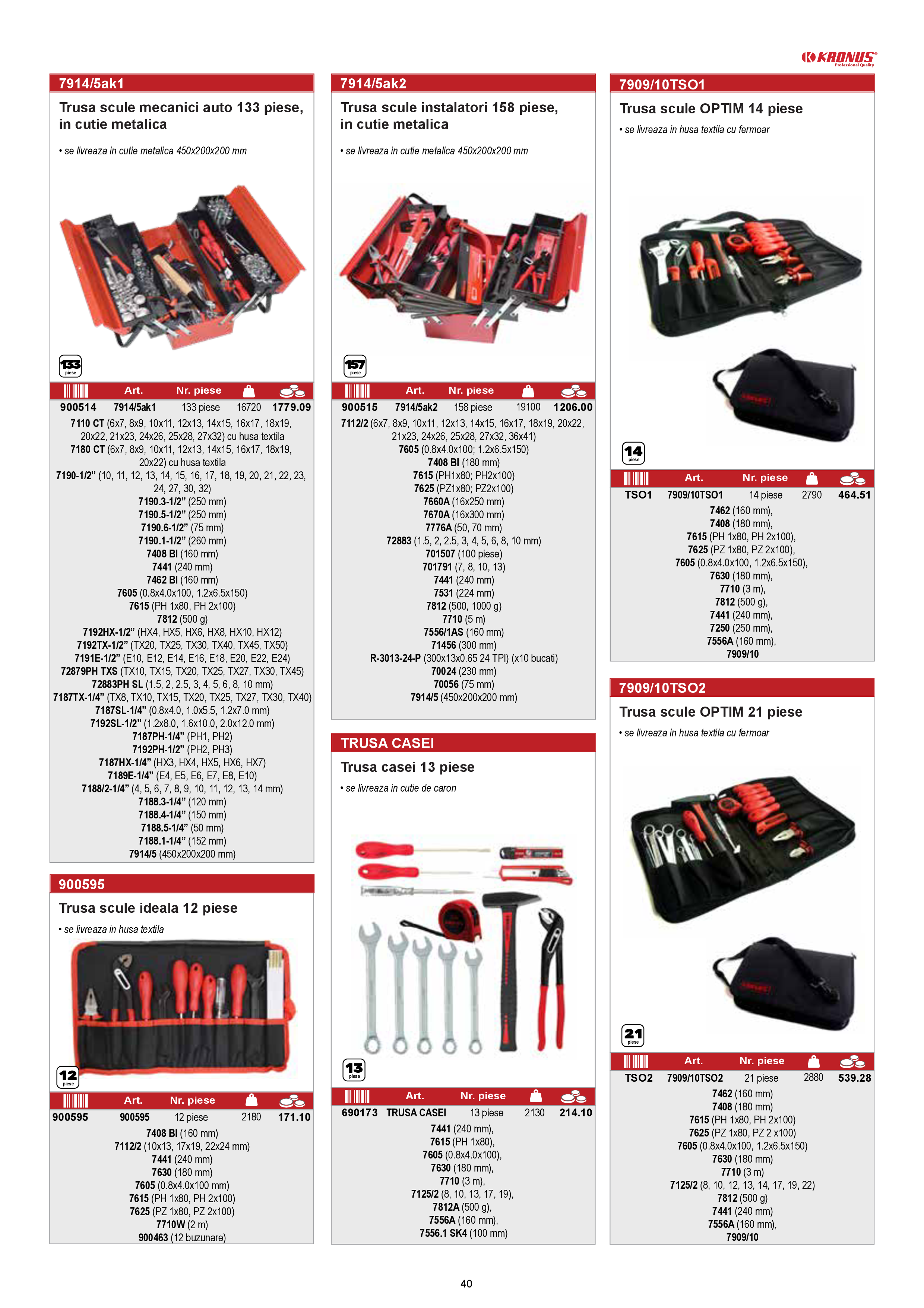Pagina 40 - KRONUS - CATALOG NOU Editia 3 - 2023 