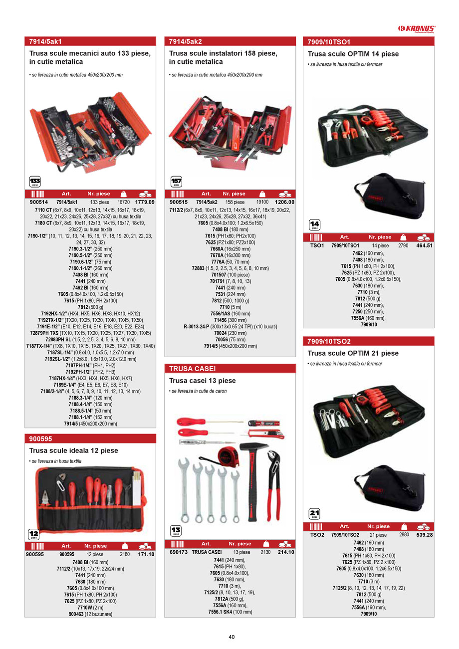 Pagina 40-KRONUS - CATALOG NOU Editia 3 - 2023 