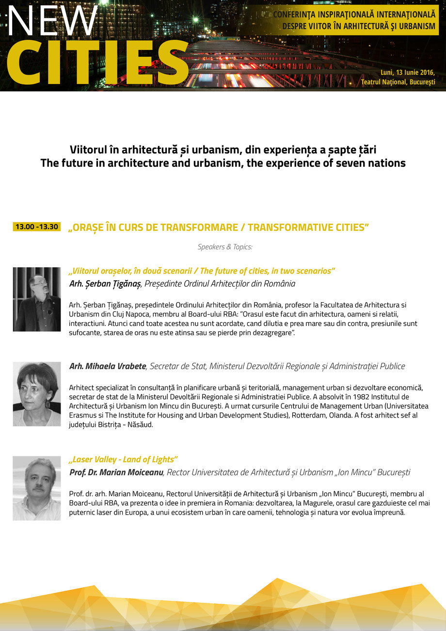 Pagina 1-Programul conferintei New Cities 