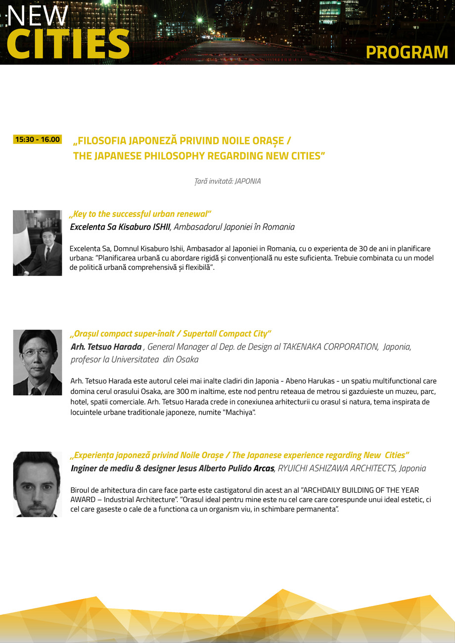 Pagina 4-Programul conferintei New Cities 