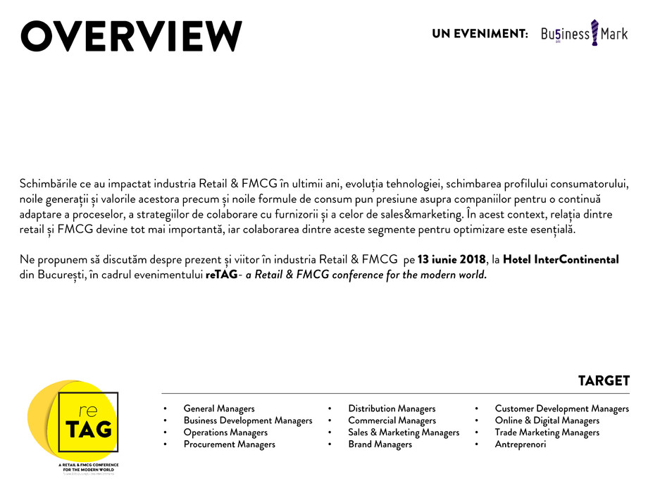 Pagina 2-reTAG - a Retail & FMCG Conference, 13 iunie 2018, Bucuresti 