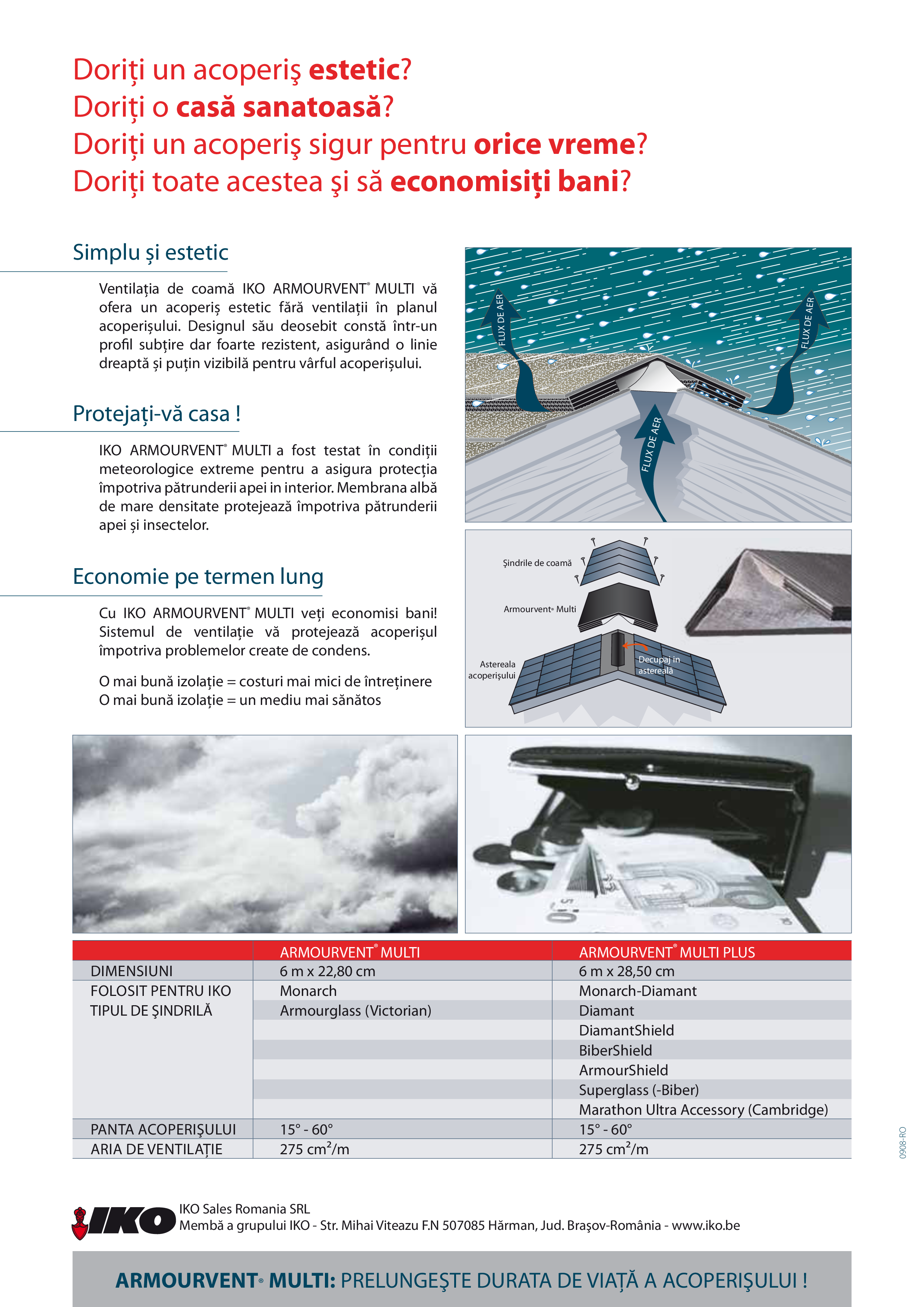 Pagina 2 - Ventilatie permanenta pentru acoperis cu sindrila bituminoasa 