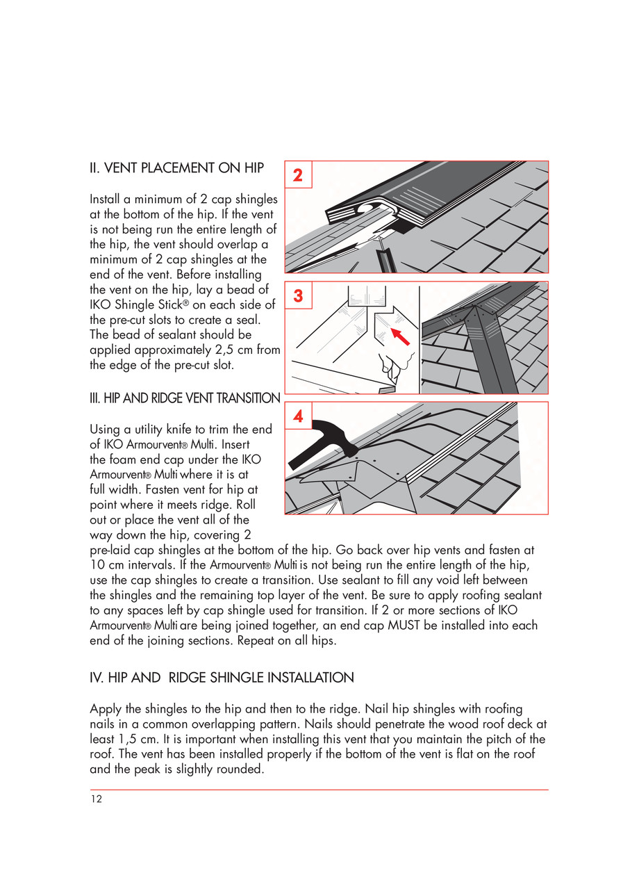 Pagina 12-IKO ARMOURVENT MULTI - ghid de montaj 