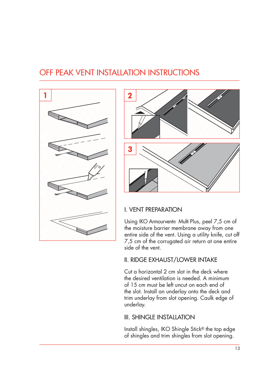 Pagina 13-IKO ARMOURVENT MULTI - ghid de montaj 