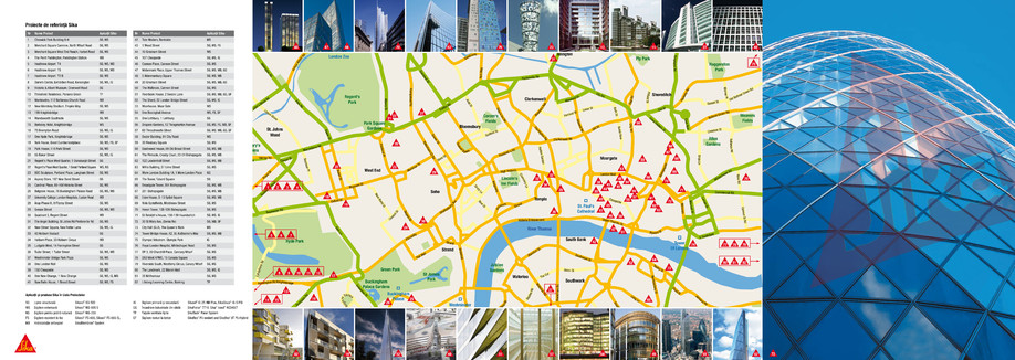 Pagina 2-Solutii Sika pentru fatade - 80 de proiecte de referinta din Londra 