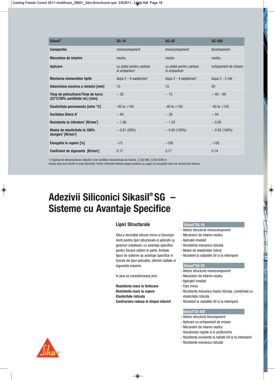 Pagina 17-Sisteme de fatade Sika - Fabricarea fatadelor lipite 