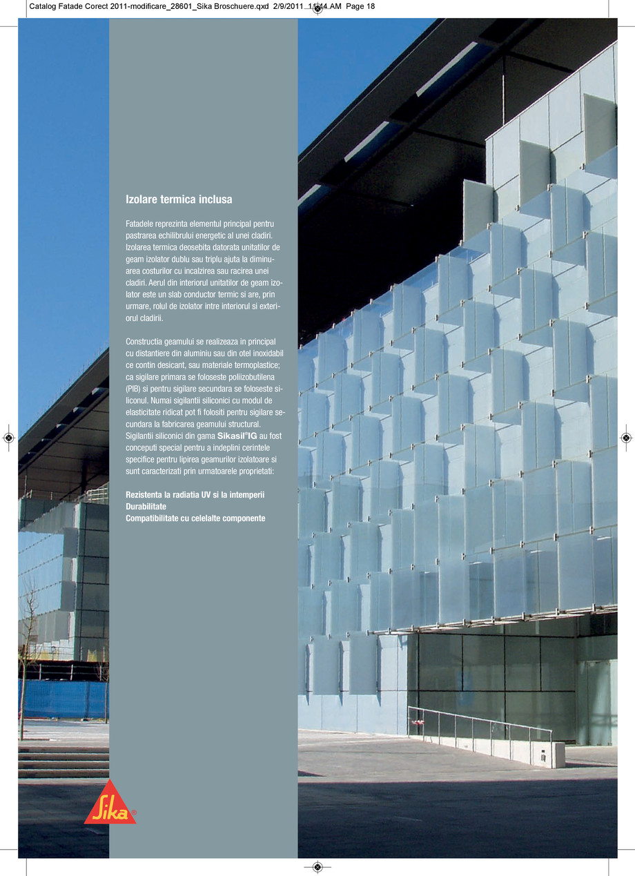 Pagina 19-Sisteme de fatade Sika - Fabricarea fatadelor lipite 