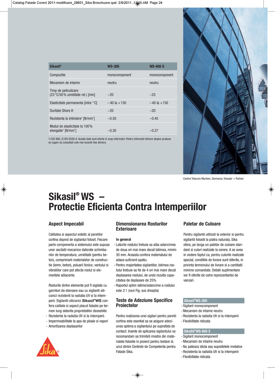 Pagina 25-Sisteme de fatade Sika - Fabricarea fatadelor lipite 