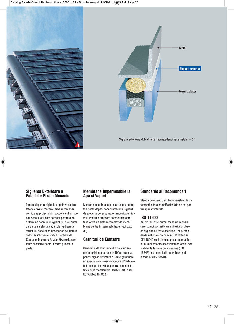 Pagina 26-Sisteme de fatade Sika - Fabricarea fatadelor lipite 