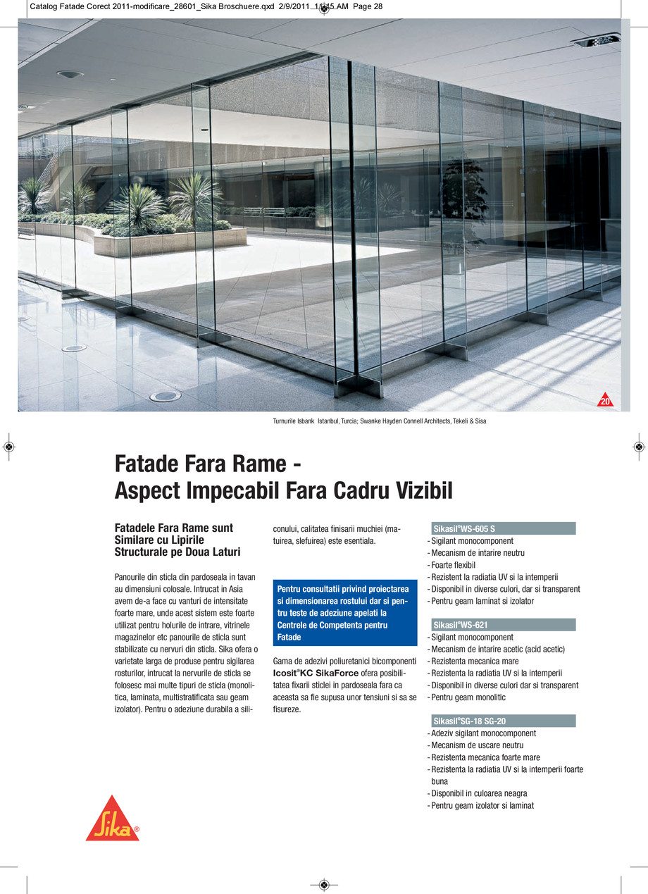 Pagina 29-Sisteme de fatade Sika - Fabricarea fatadelor lipite 