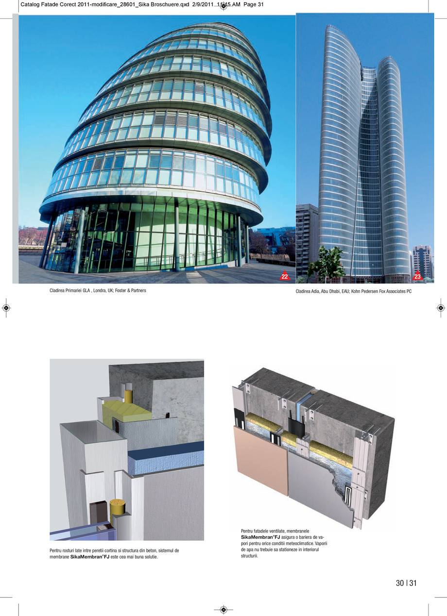 Pagina 32-Sisteme de fatade Sika - Fabricarea fatadelor lipite 