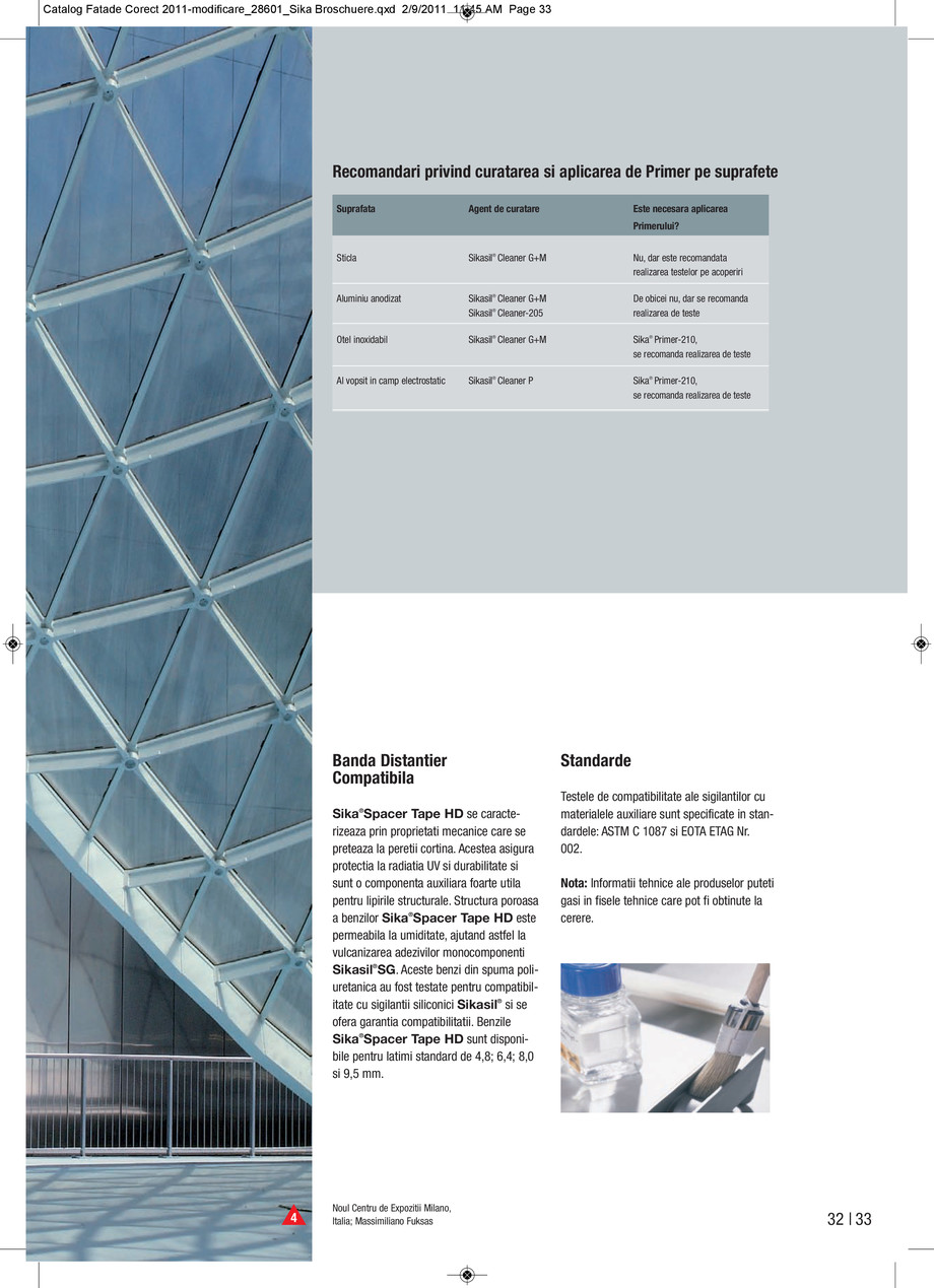 Pagina 34-Sisteme de fatade Sika - Fabricarea fatadelor lipite 