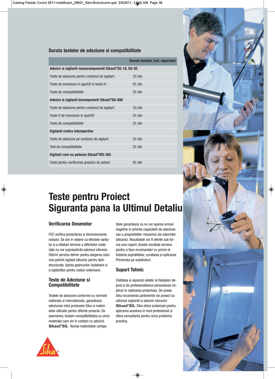 Pagina 37-Sisteme de fatade Sika - Fabricarea fatadelor lipite 