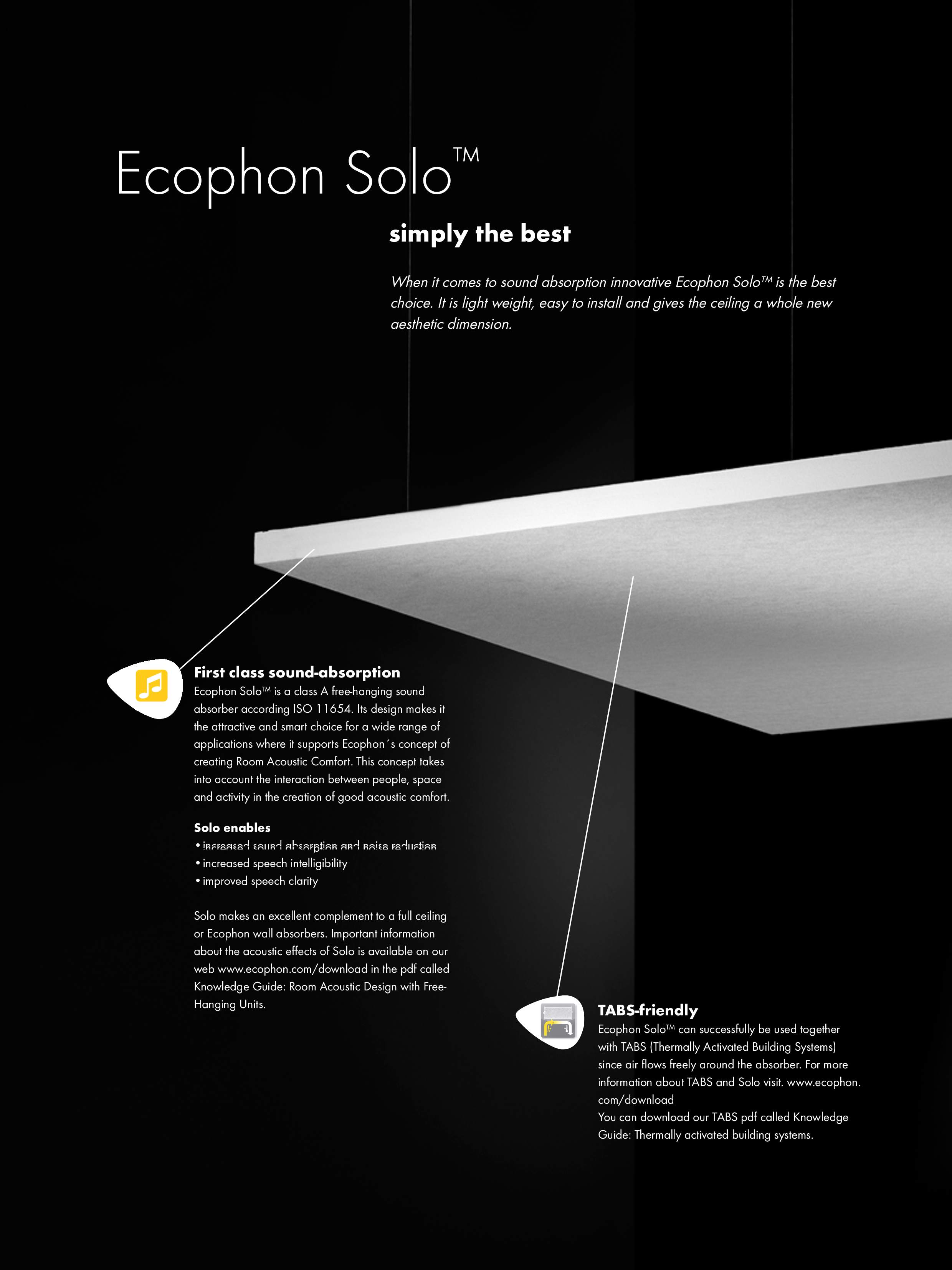 Pagina 4 - Ecophon Solo - design original si performante acustice 