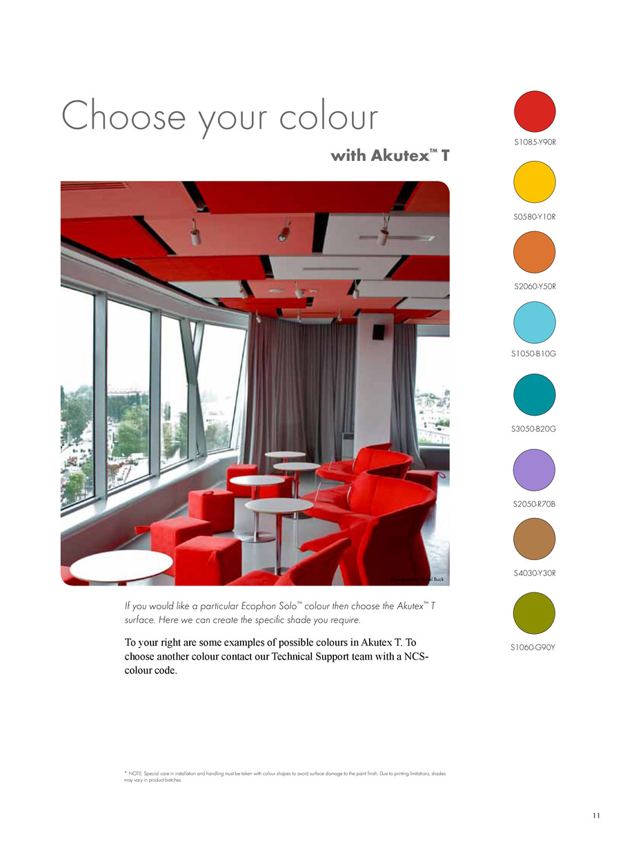 Pagina 11-Ecophon Solo - design original si performante acustice 