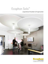 Ecophon Solo - design original si performante acustice