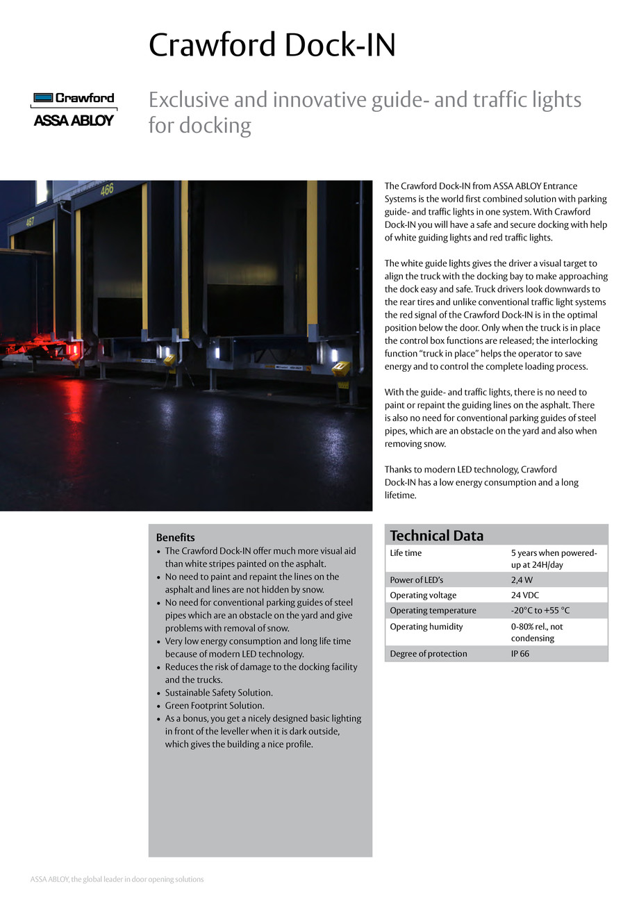 Pagina 1-Crawford Dock-IN - Solutie de ghidare si semaforizare pentru zonele de andocare 