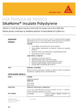 Adeziv pentru termosistem cu polistiren SikaHome Insulate Polystyrene
