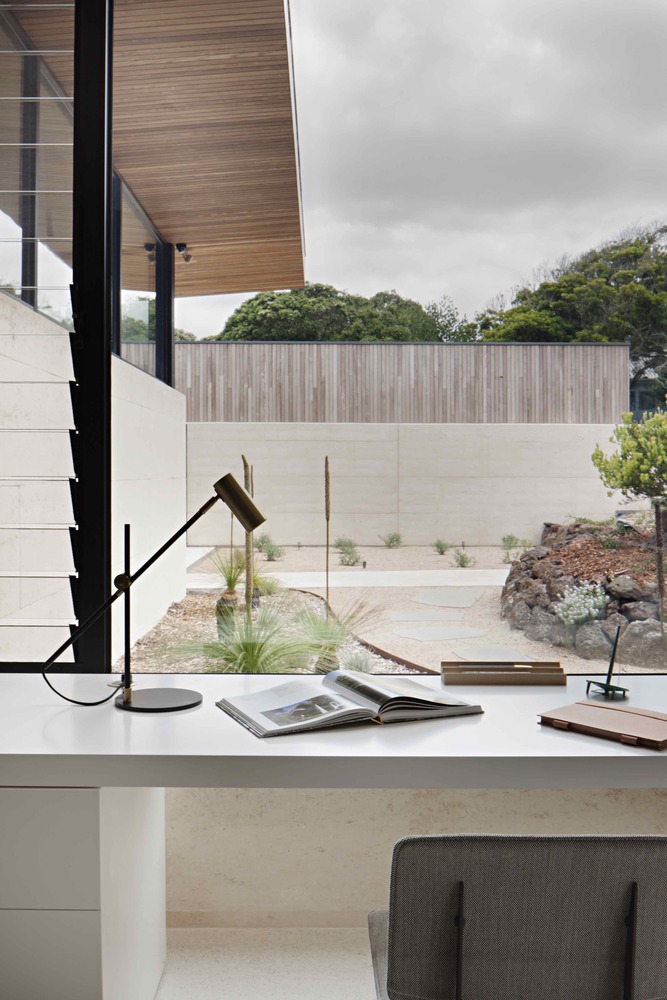 Casa Layer - O casă australiană ne prezintă frumusețea și masivitatea pământului compactat