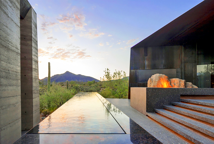 Casa in desertul Arizona adaptata conditiilor de clima - Casa in desertul Arizona adaptata conditiilor de