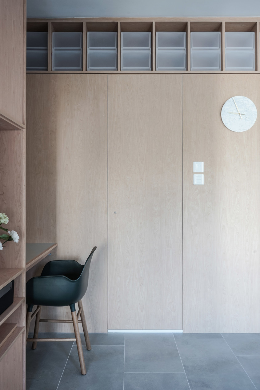 Reconfigurarea unui apartament din Hong Kong cu ajutorul mobilierului incastrat - Reconfigurarea unui apartament din Hong