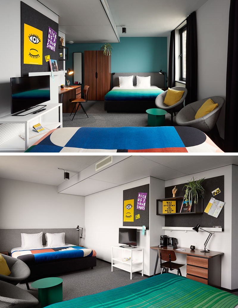 Un hotel studențesc, vesel și colorat - Un hotel studențesc, vesel și colorat