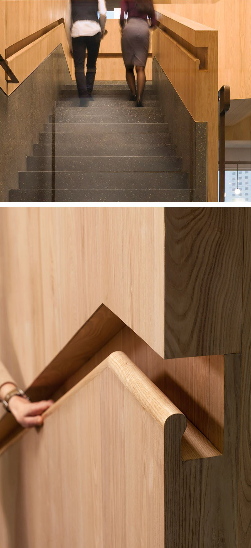 Idei pentru scari – exemple de balustrade incastrate - Idei pentru scări - exemple de balustrade