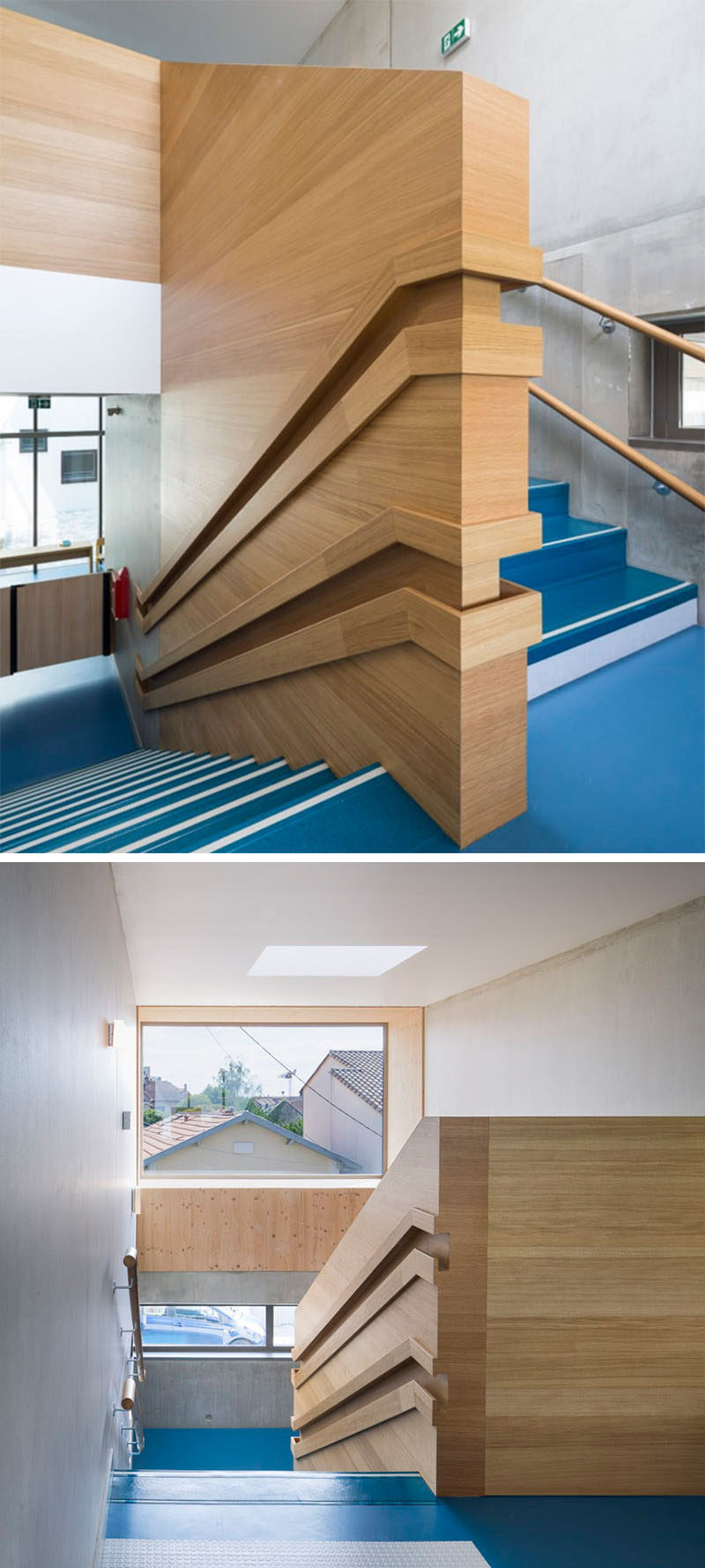 Idei pentru scari – exemple de balustrade incastrate - Idei pentru scări - exemple de balustrade