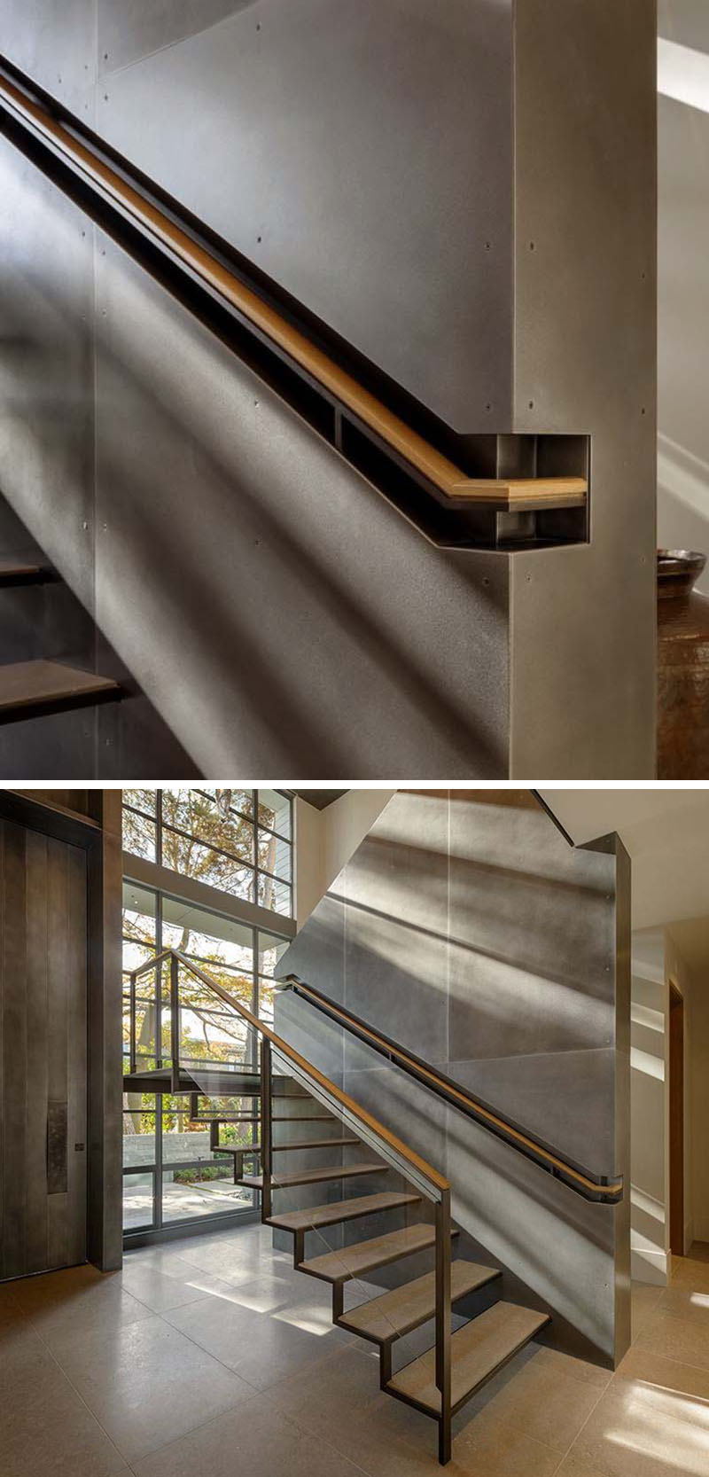 Idei pentru scari – exemple de balustrade incastrate - Idei pentru scări - exemple de balustrade