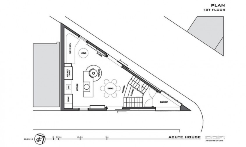 Casa Acute - planuri - Casa Acute demonstreaza ca se poate construi pe orice tip de